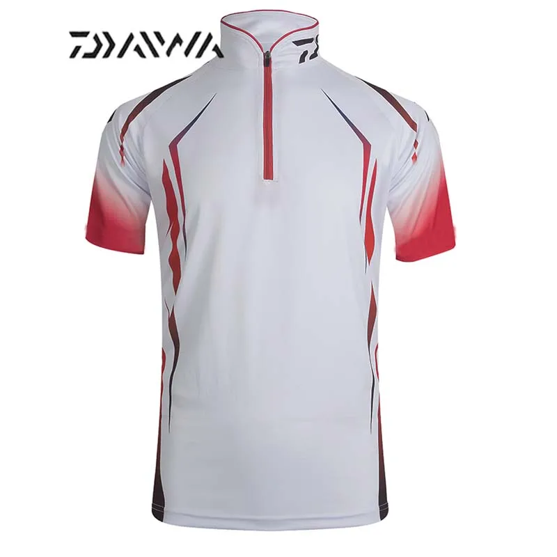 

2017 New Daiwa Fishing Clothes Short Sleeve Man Ice Sunscreen Ultrathin Breathable Dawa Leisure Summer Daiwas Fishing Shirt