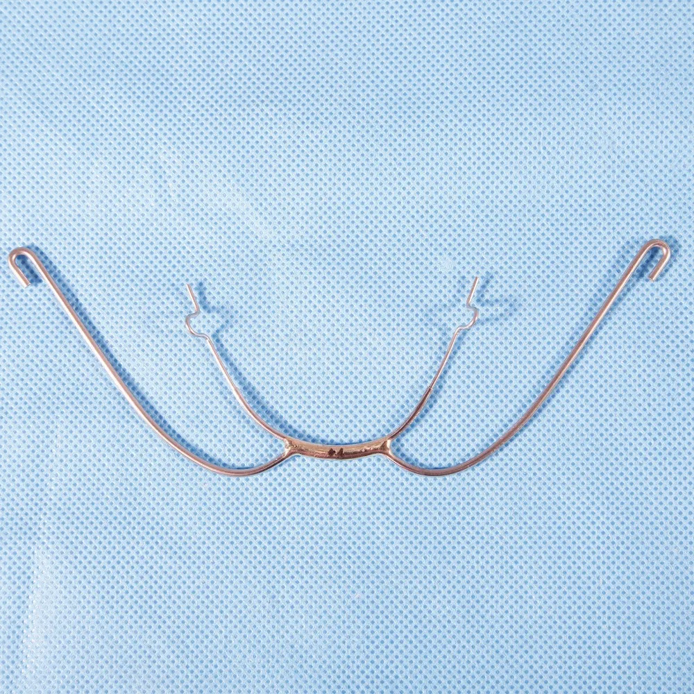 Зубные ортодонтического Уход за кожей лица Луки внеротовая Уход за кожей лица с бантом Клыка крючок 104 мм