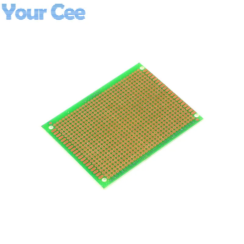 2 шт. 7X9 см FR4 односторонний PCB прототип; Универсальный Эксперимент печатная плата эпоксидная стекловолокно FR-4 зеленый 7*9 см