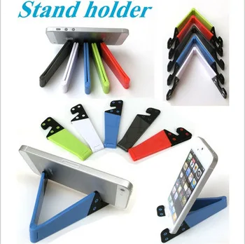 8 Colours New High Quality Universal Mini Foldable Mobile Phone Holder Stand Stents For iPhone5s 4s Samsung Galaxy S4 S3 | Мобильные