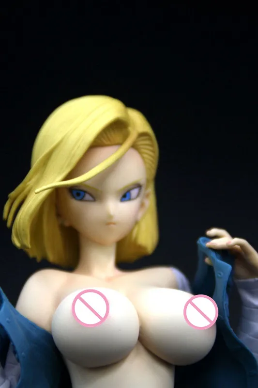 

Dragon Ball Z Android 18 Lazuli 1/6 sexy anime girl figure japanese anime action figures naked anime figures