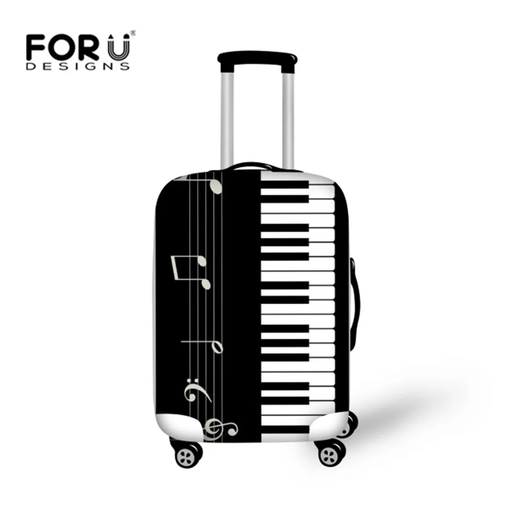 Travel Elastic Elastic Fits 26-28 Inch Suitcase Protector Cute Monkey Snout Teeth Smile Animals Luggage Cover