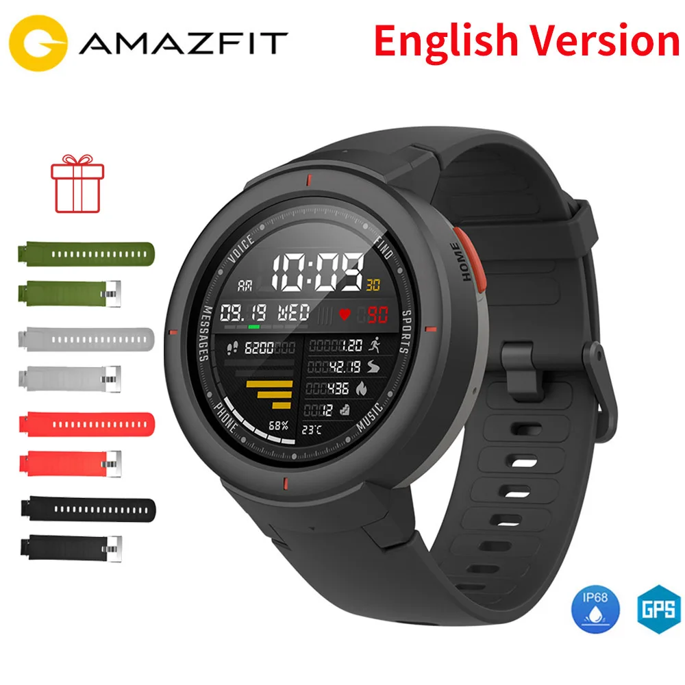 Free Film Strap English Xiaomi Huami AMAZFIT Verge 3 Smart