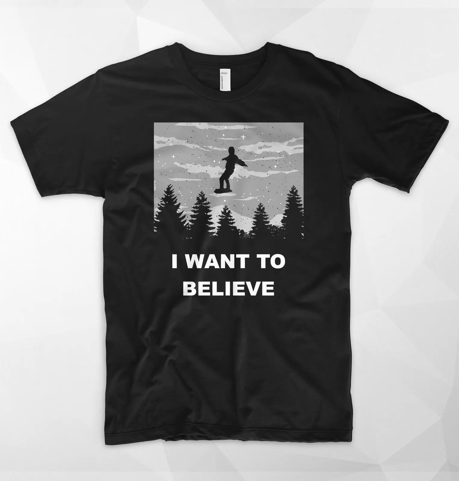 Футболка с надписью I Want to Believe топ паранормальная футболка X-file UFO Agent Mulder Scully