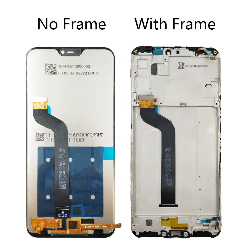 Оригинальный 5 84 &quotдисплей для Xiaomi Redmi 6 Pro LCD сенсорный экран с рамкой в сборе Mi A2