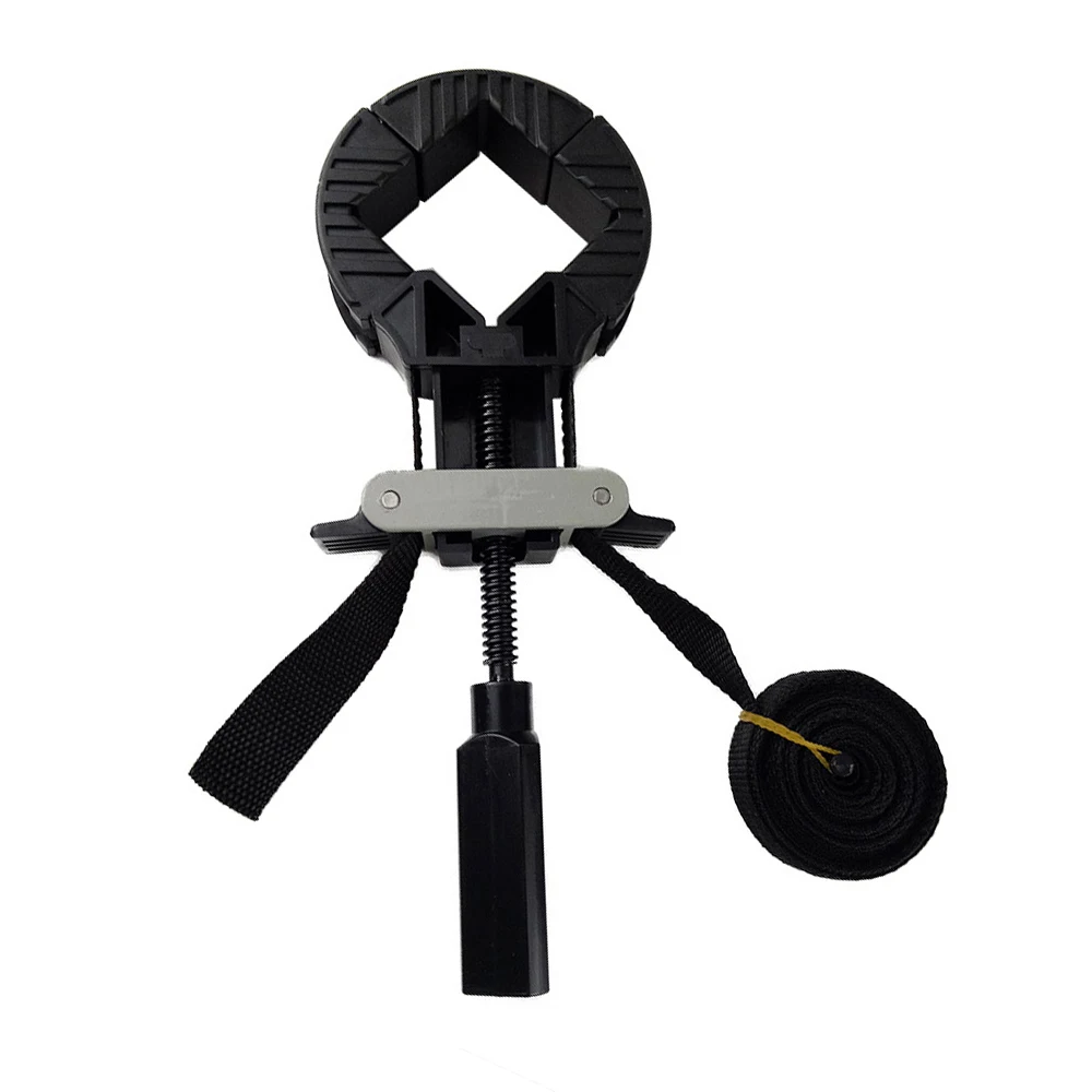 

2019 New Woodworking Drawer Rapid Corner Clamp Band Strap 4 Jaws For Picture Frame Holder High Quality Tools