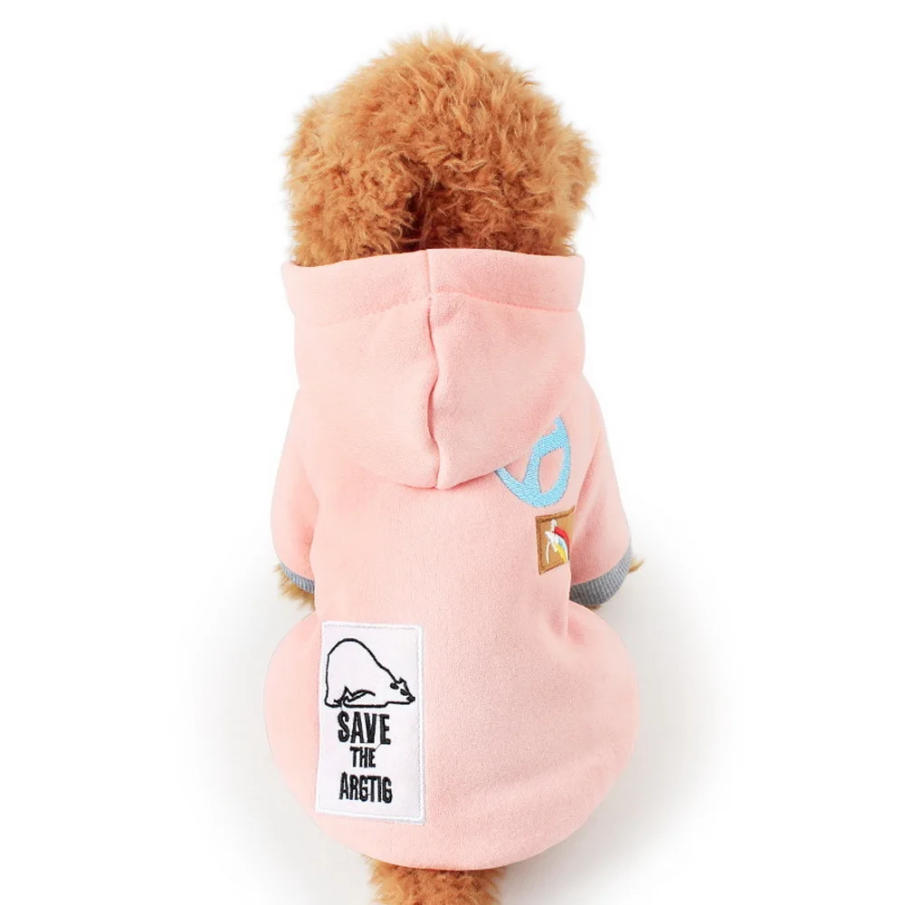 Pets dog hoodies for small dogs Clothes hoodie Sweater Bring Bipod Autumn And Winter 2017 New