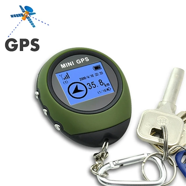 Upgraded Mini Handheld Keychain Design GPS Tracker Tracking Device