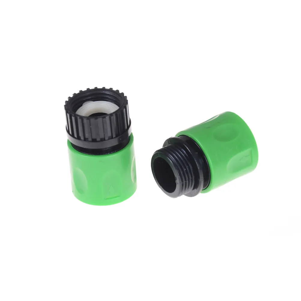 Fast Coupling Adapter Drip Tape Irrigation Hose Connector With 3/4"barbed Garden Water Connector Irrigation Tool Kit