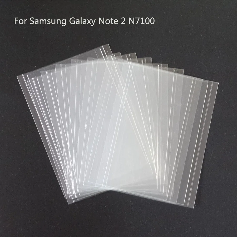 

2pcs/lot OCA Optical Clear Adhesive Film Sticker Glue For Samsung Galaxy Note 2 N7100 Screen Lens