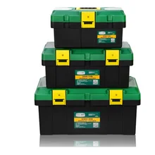 1 шт., бытовая многофункциональная коробка для инструментов, портативный чехол для инструментов электрика, пластиковый сейф, большая емкость для хранения инструментов