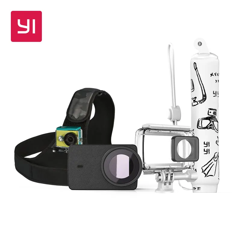 

Promotion YI Original Accessories Bundle For YI 4K Plus Action Camera