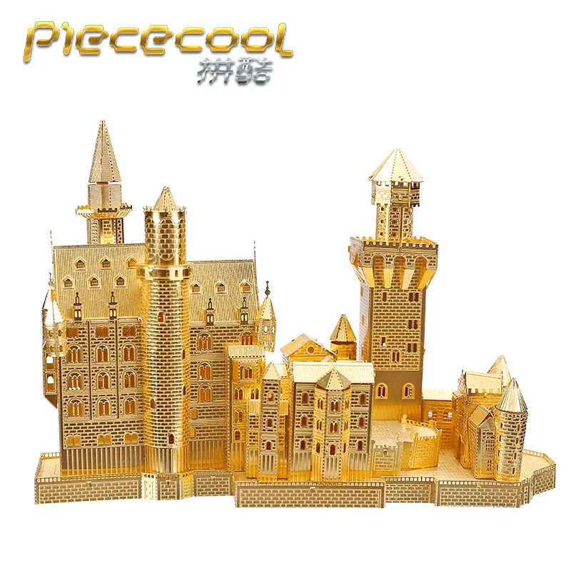 Piececool Нотр-Дам де Пари Сиднейский оперный дом Парижская башня 3D металлическая сборка архитектурная модель головоломка креативные детские игрушки