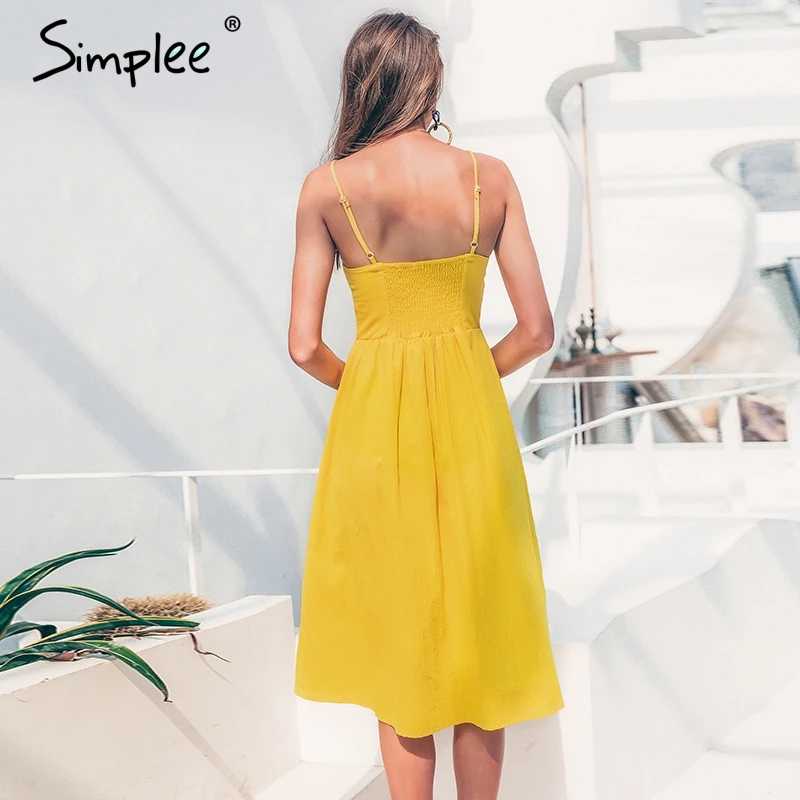 cotton midi dresses for summer