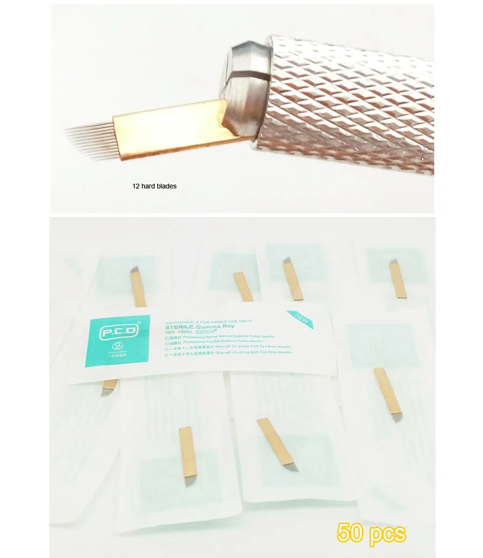 pcd 12 needle blades