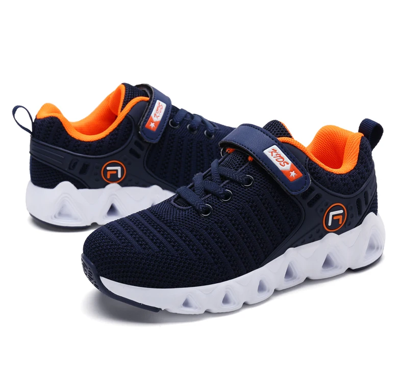 Primavera Outono Marca Crianças Sapatos Antiderrapante Correndo Meninos Moda Respirável Tênis Meninas Esportivos Casuais 2020 32 High Quality Mamãe e Bebê