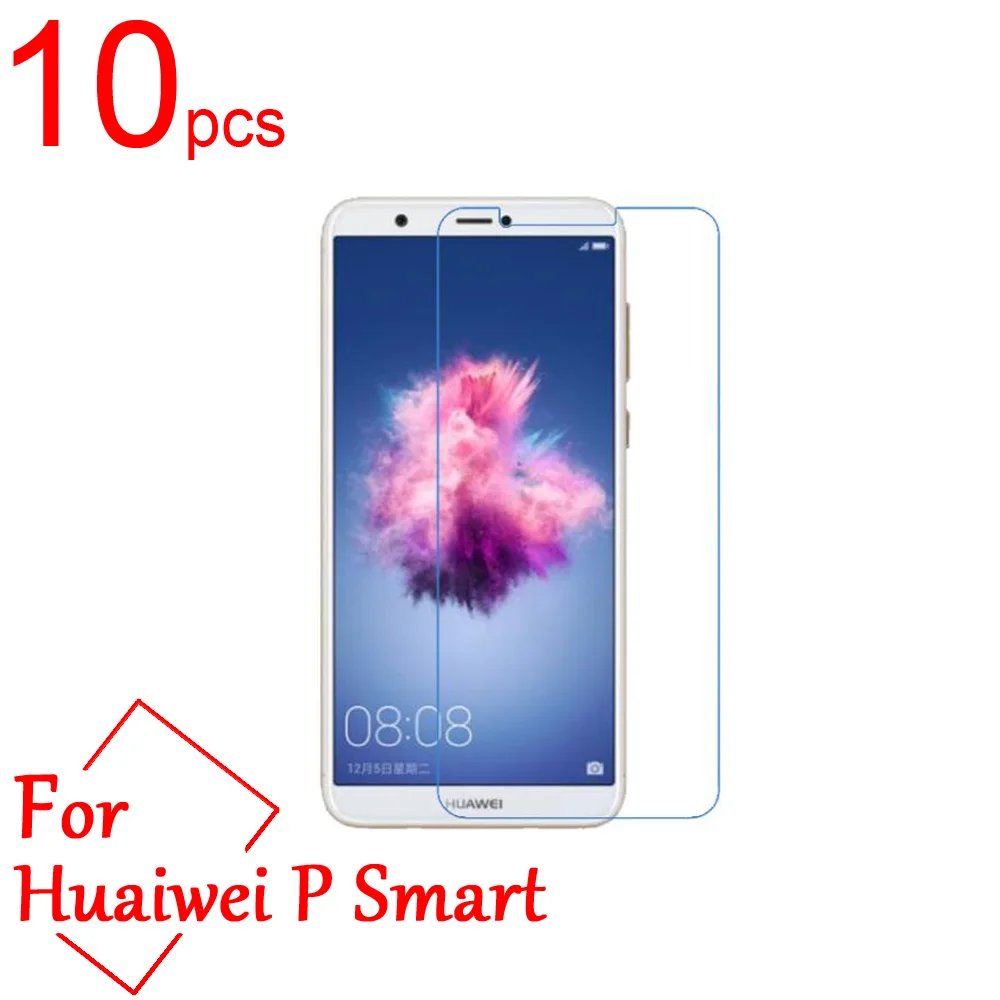 

10pcs Ultra Clear/Matte/Nano anti-Explosion LCD Screen Protector Cover For Huawei P Smart FIG-LA1 LX1 2 3 Protective Film +Cloth