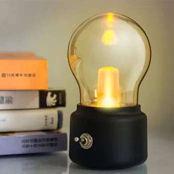 

Retro USB LED Lights Tent Home Decoration Light Outdoor Tool Mini Bed Light Rechargeable Bedroom Kitchen Cabinet Portable Lights
