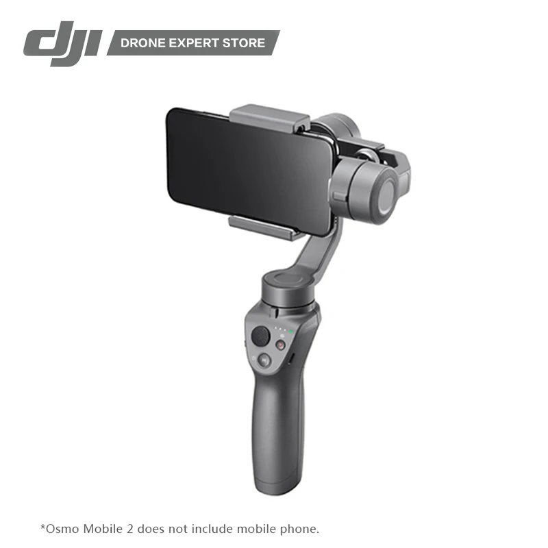 

DJI Osmo Mobile 2 Handheld Gimbal 3-Axis Gimbal Stabilizer for iPhone 8X Samsung Huawei Xiaomi Shooting smooth Video