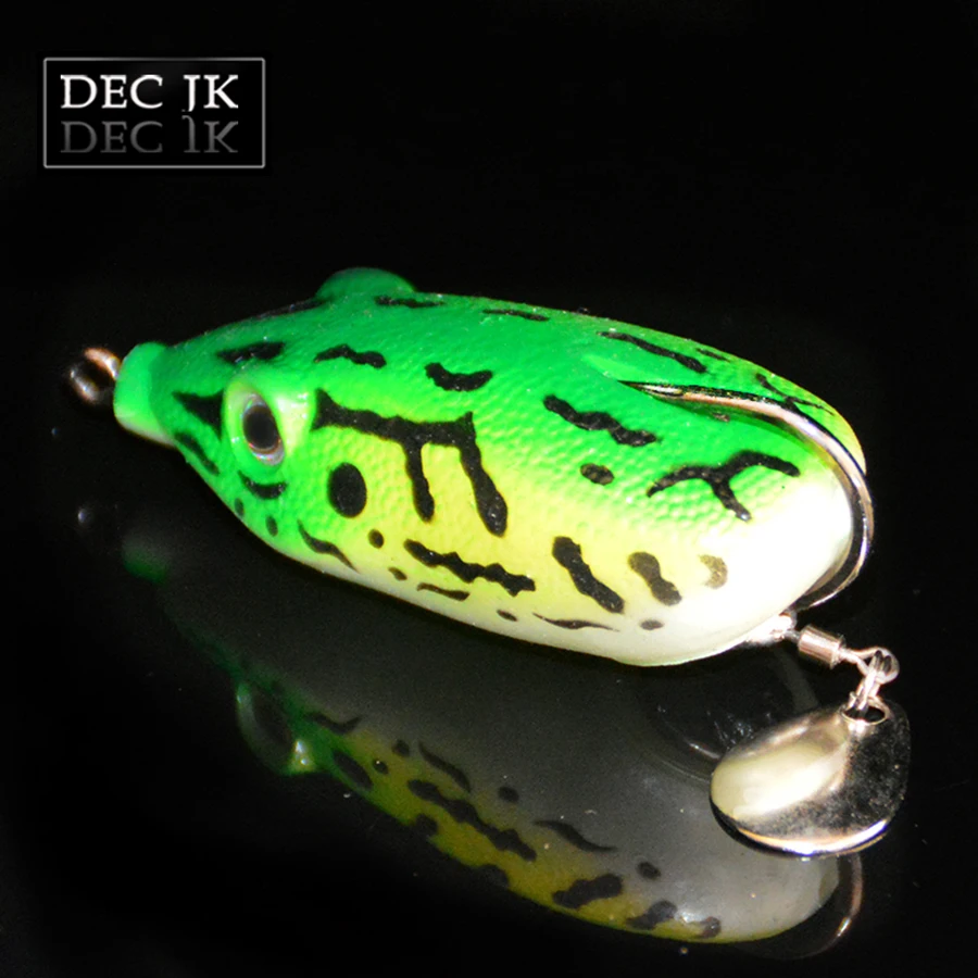 5.5cm Fishing Lur Fake Bait Trolls Soft Floating Frog Lure Topwater Artificial Baits China For Pike Swimbait With Hooks Lures (1)