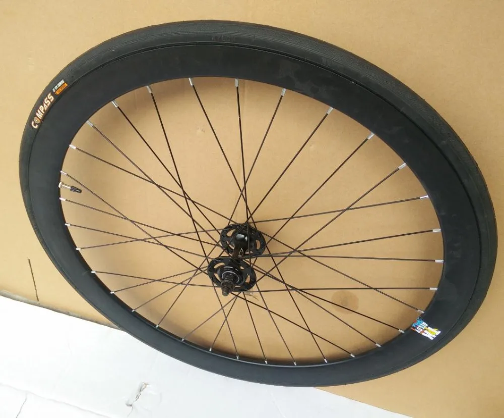 Clearance Road bike part 700C Fixed gear bike wheels , ball hubs, 40mm 700C*23 tires Fixed gear bicycle wheels 9 Clearance Road bike part 700C Fixed gear bike wheels , ball hubs, 40mm 700C*23 tires Fixed gear bicycle wheels 9