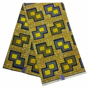 

Latest 2019 Wax ankara fabric african print fabric african fabric ankara nigeria african wax print fabric 6yards for dress