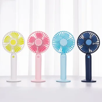 

Portable Mini Handheld Fan 3 Speeds Adjustable Desktop Fan USB Rechargeable Summer Cooling Fan for Travel Home