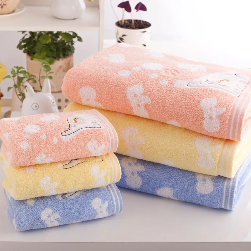70x140cm calf elephant bath towel thicken and pure cotton bath towel