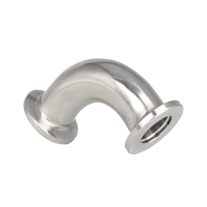 1-1/4" 1.25" Pipe OD 32mm Stainless Steel SS304 Sanitary 90 Degree Elbow Ferrule OD 50.5mm fit 1.5" Tri Clamp