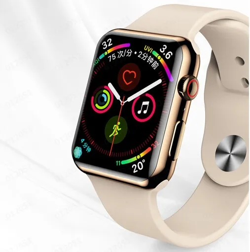 Защитная пленка для экрана из закаленного стекла с полным покрытием для Apple Watch Series 4 40 мм для iWatch Y10