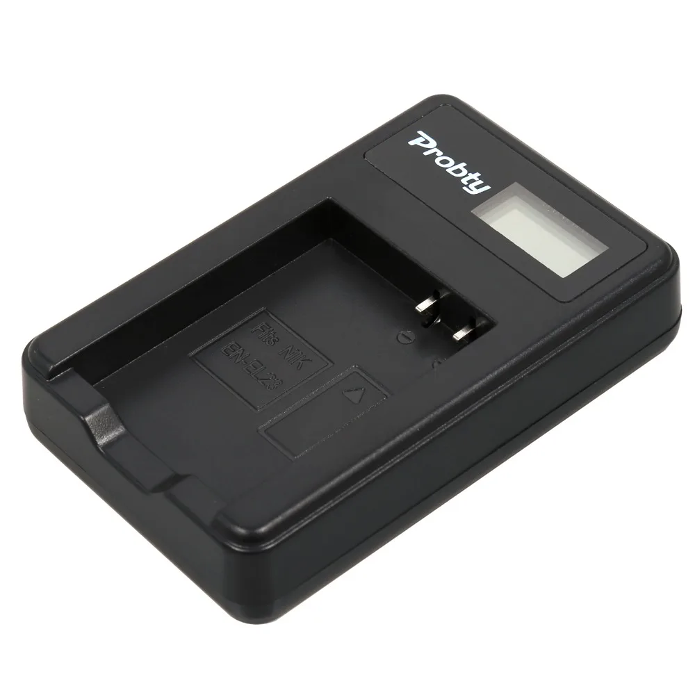 PROBTY EN-EL23 및 EL23 및 EL23 LCD USB 카메라 충전기 NIKON CoolPix p600 S810C P900 P610 p990s 배터리