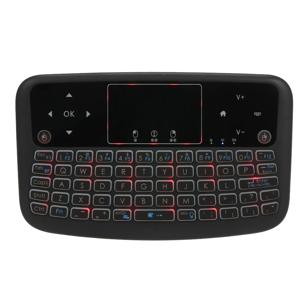 Mini 2.4G Remote Control Wireless Keyboard Air Mouse for PC Smart TV Android BOX