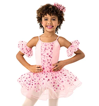 

Children's Cute Ballet Skirt Princess Dress Show Clothing Sprinkled Gold Yarn Skirt Stage Costumes