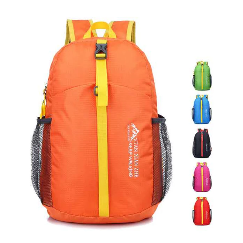 

Outdoor Bags Waterproof Nylon Sports Bag Ultra Light Foldable Backpack Men Women Bag Bicycle Camping Traveling Hiking Backpacks