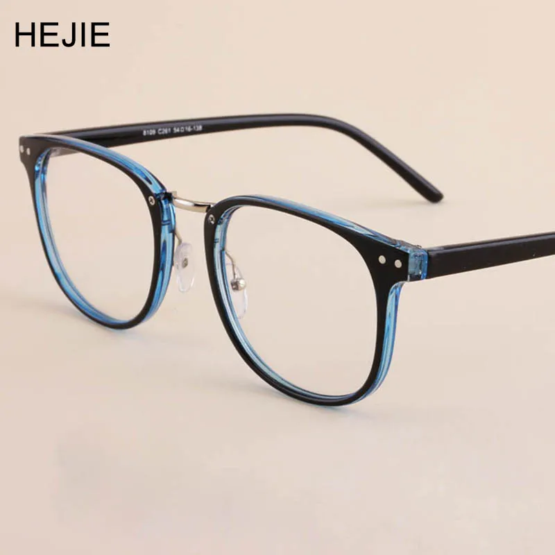 

Fashion Men Women Acetate Eyeglasses Frame Brand TR90 Full Frame Myopia Glasses Frame For Male Female Size 54-16-138 Y1058