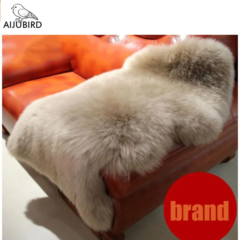 100*60 cmAustralian, овечья кожа, чистая шерсть, ковер для сидения, для спальни, для дома, шерсть и мех, интегрированное противоскользящее одеяло, коврик, коврики