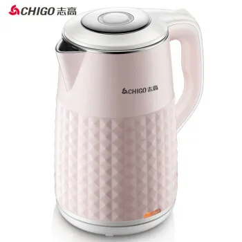 

304 Stainless Steel Portable Electric Kettle 2 Layer Anti Scalding Seamless Liner 1.8L Water Brew Kettle 1500W Technology