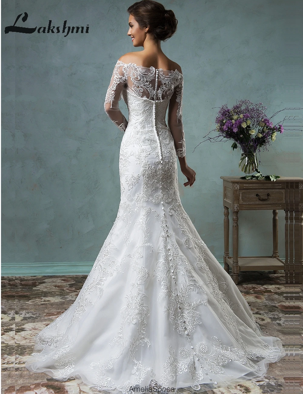 Aliexpress Elegant Long Sleeve Detachable Wedding Dresses Aliexpress Elegant Long Sleeve Detachable Wedding Dresses Off Shoulder Lace Bridal Gowns With Removable Skirt Vestido De Noiva From Reliable