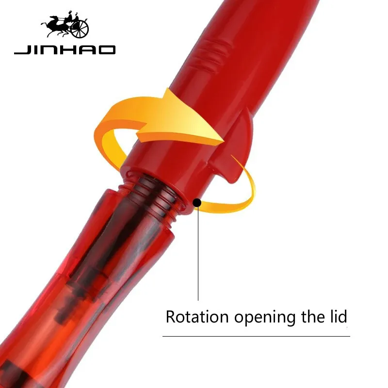 Jinhao перьевые ручки 0 38 мм каллиграфическая ручка чернильная школьные