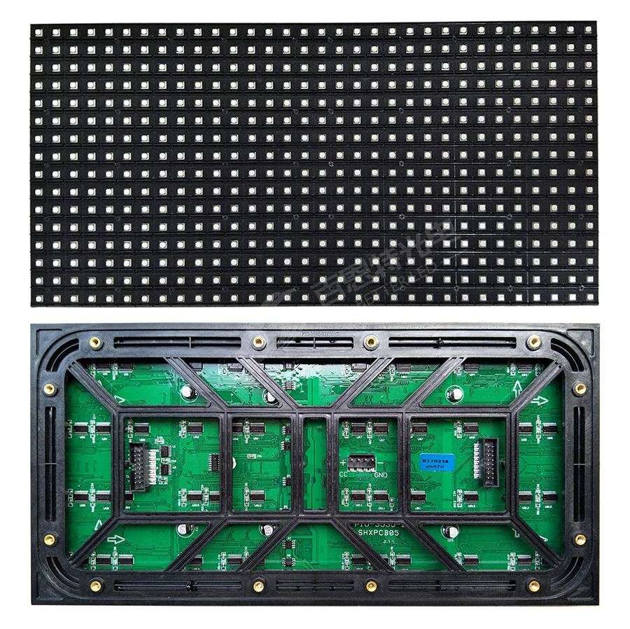 P10 Светодиодный модуль панели экрана открытый 320*160 мм 32*16 пикселей 1/2 scan SMD3535