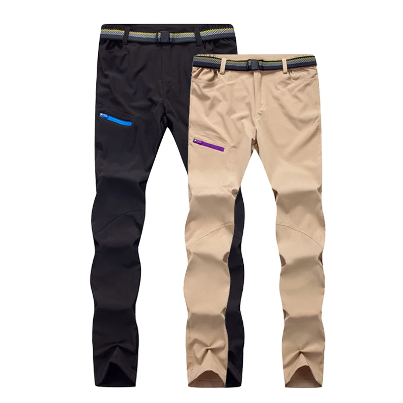 

Summer Male Female Quick-drying Hiking Trousers Outdoor Movement Stretch Beach Pants Camping Trekking Cycling Fishing Pants