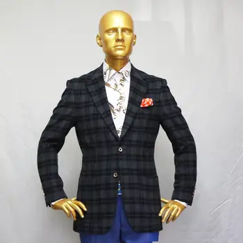 heavy wool and cashmere grey big check man's custom tailor made bespoke jacket 2018 VA
heavy wool and cashmere grey big check man's custom tailor made bespoke jacket 2018 VA