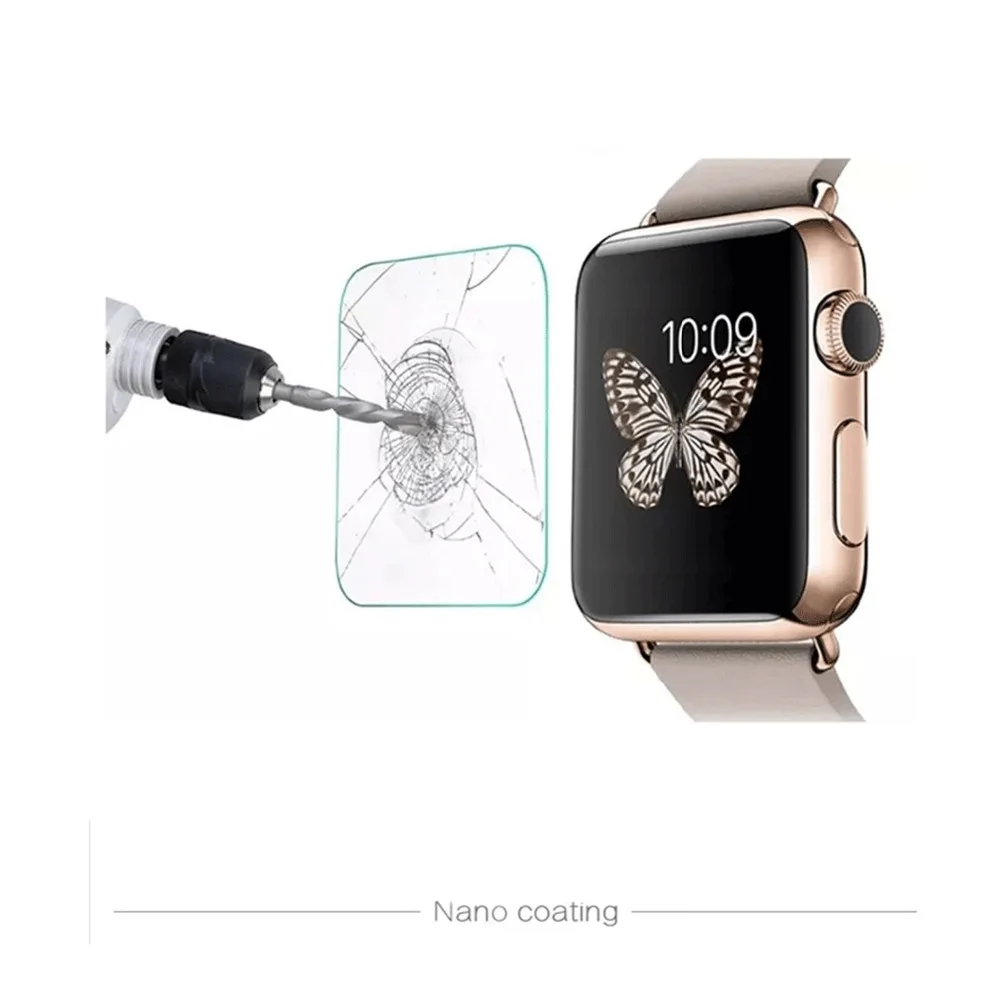 

Protective Film 42/38mm For Apple Watch Series 3 2 1 99% transmittance Anti-Shock Transparent Screen Protector film Accessories