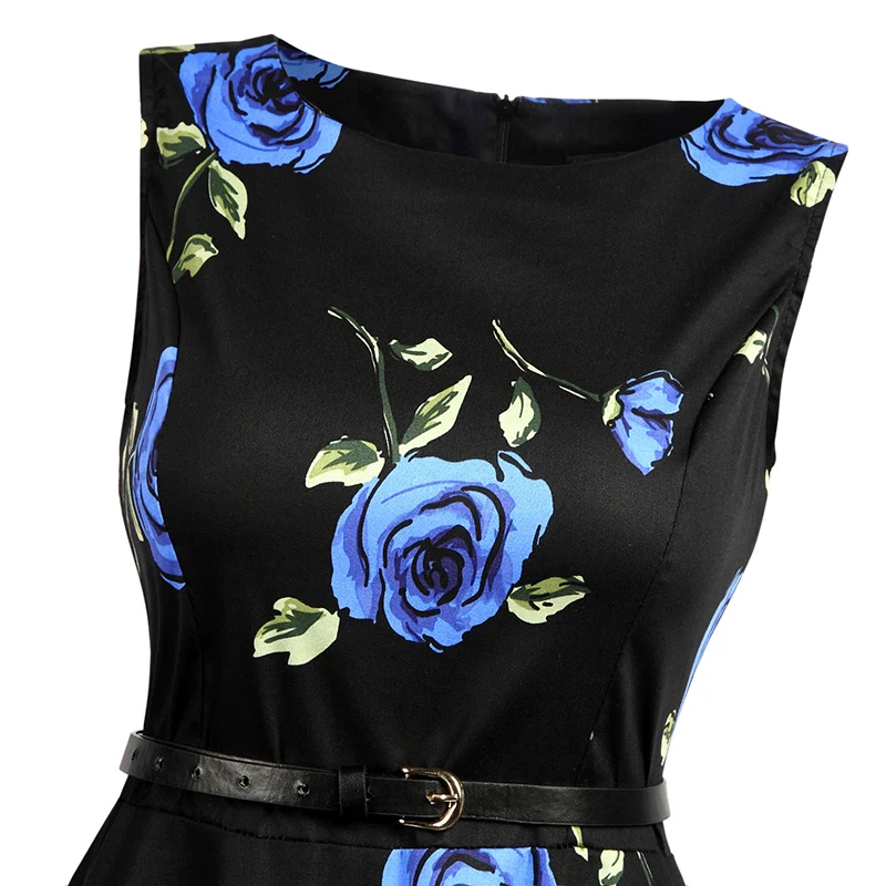 Kostlish-2017-New-Summer-Dress-Women-Floral-Print(7)