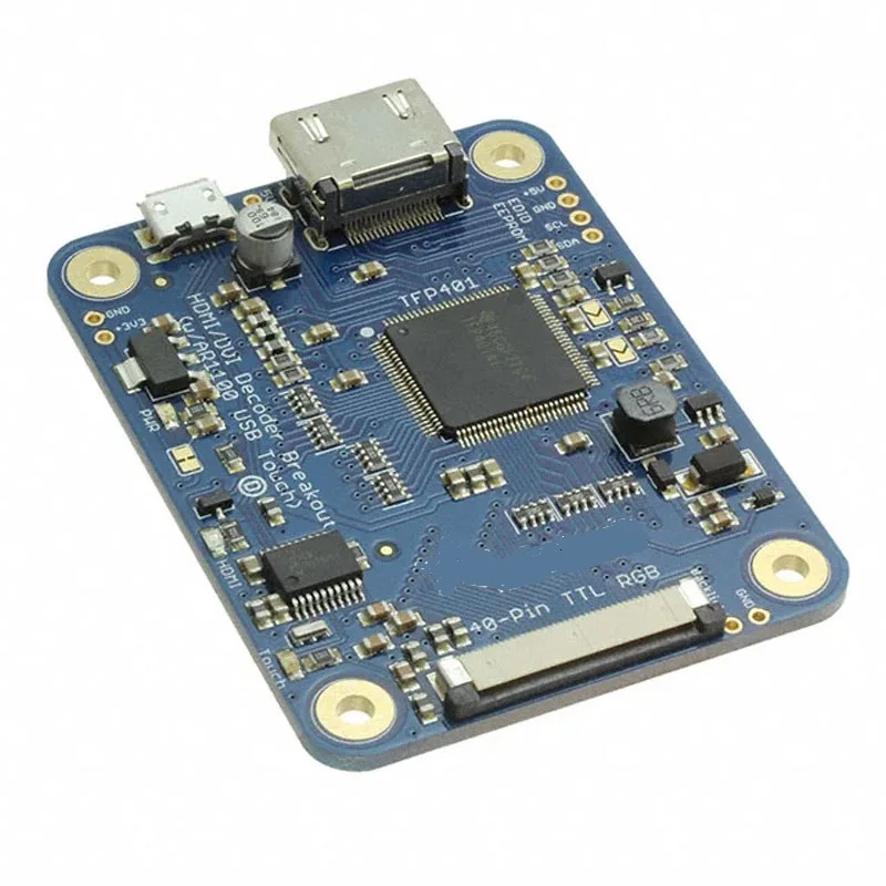 

1 pcs x TFP401 Video Decoder Video Evaluation Board with touch HDMI/DVI 40PIN TTL