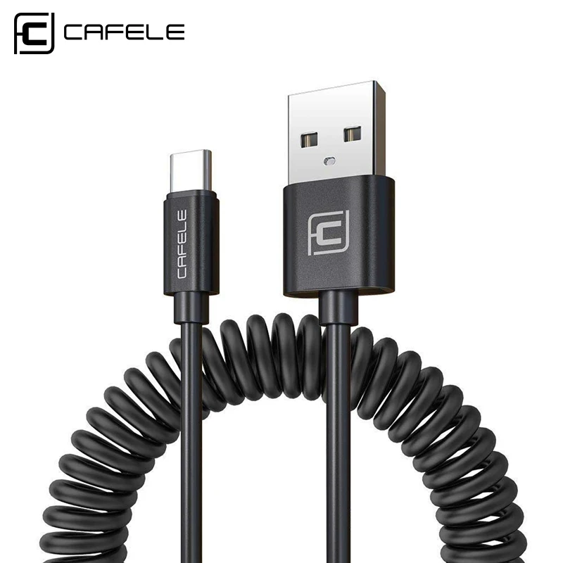 

Cafele Cable Type C Type-C Cable for Xiaomi A1 USB C Cable for Xiaomi 8 Samsung S9 Huawei P20 Mobile Charger Cable