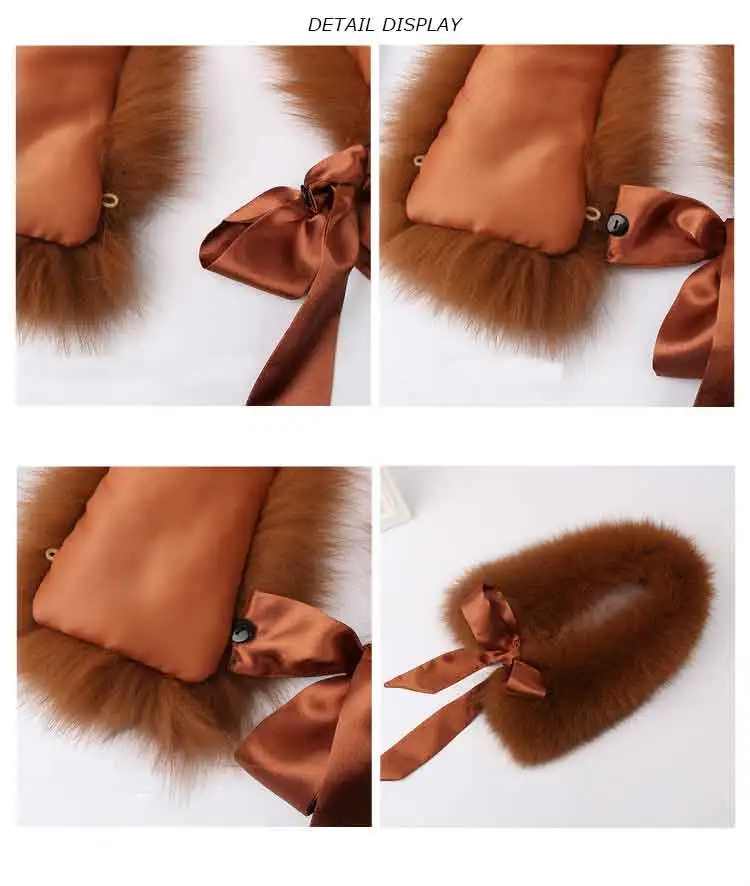 the new hot selling fox fur collar, the natural fox fur collar, the real fur collar child, the winter fur scarf ribbon