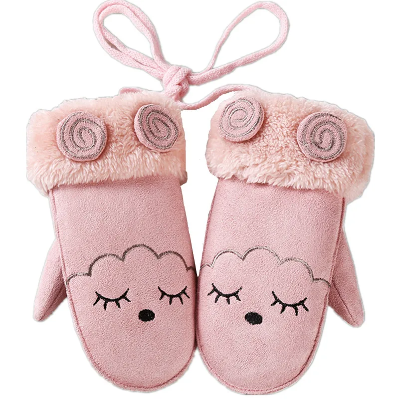 Winter Children's cotton gloves winter thickening warm glove children's