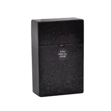 Креативный 95 мм 20 сигарет автоматически открыть пластиковый портсигар звездное небо дымовая коробка портсигар