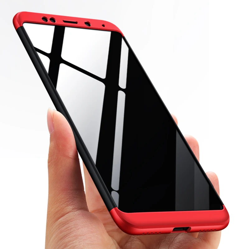 Xiaomi Redmi 5 Plus чехол 360 градусов полный противоударный чехол для телефона на Funda Xiaomi Redmi 5 Xiomi Redmi5 Plus чехол 3 в 1